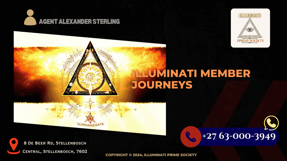 A symbolic image depicting a journey from darkness to enlightenment, representing the transformation of Illuminati members.