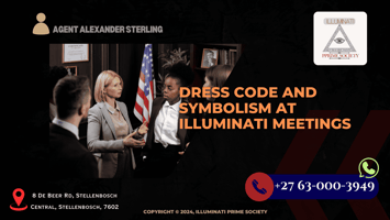 Dress Code And Symbolism At Illuminati Meetings