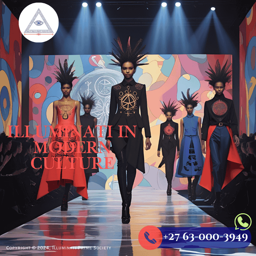 Fashion runway featuring esoteric and symbolic design elements (3)