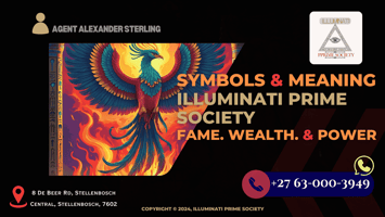 Illustration of a Phoenix rising from flames, symbolizing rebirth and transformation.