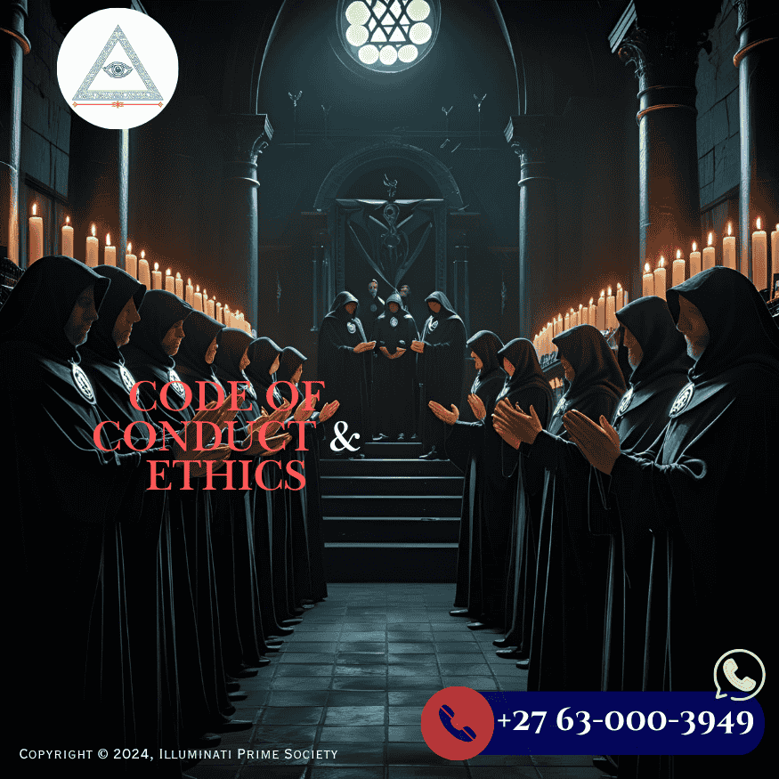 Illuminati members reciting the sacred oath during initiation ceremony Illuminati members reciting the sacred oath during initiation ceremony