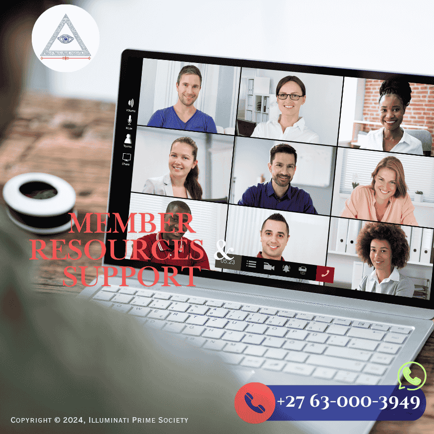 Online training session with global Illuminati members connected virtually Online training session with global Illuminati members connected virtually
